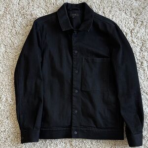 COS Men's Classic Black Denim Jacket